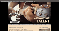 Desktop Screenshot of gitarrenunterricht-stuttgart.de
